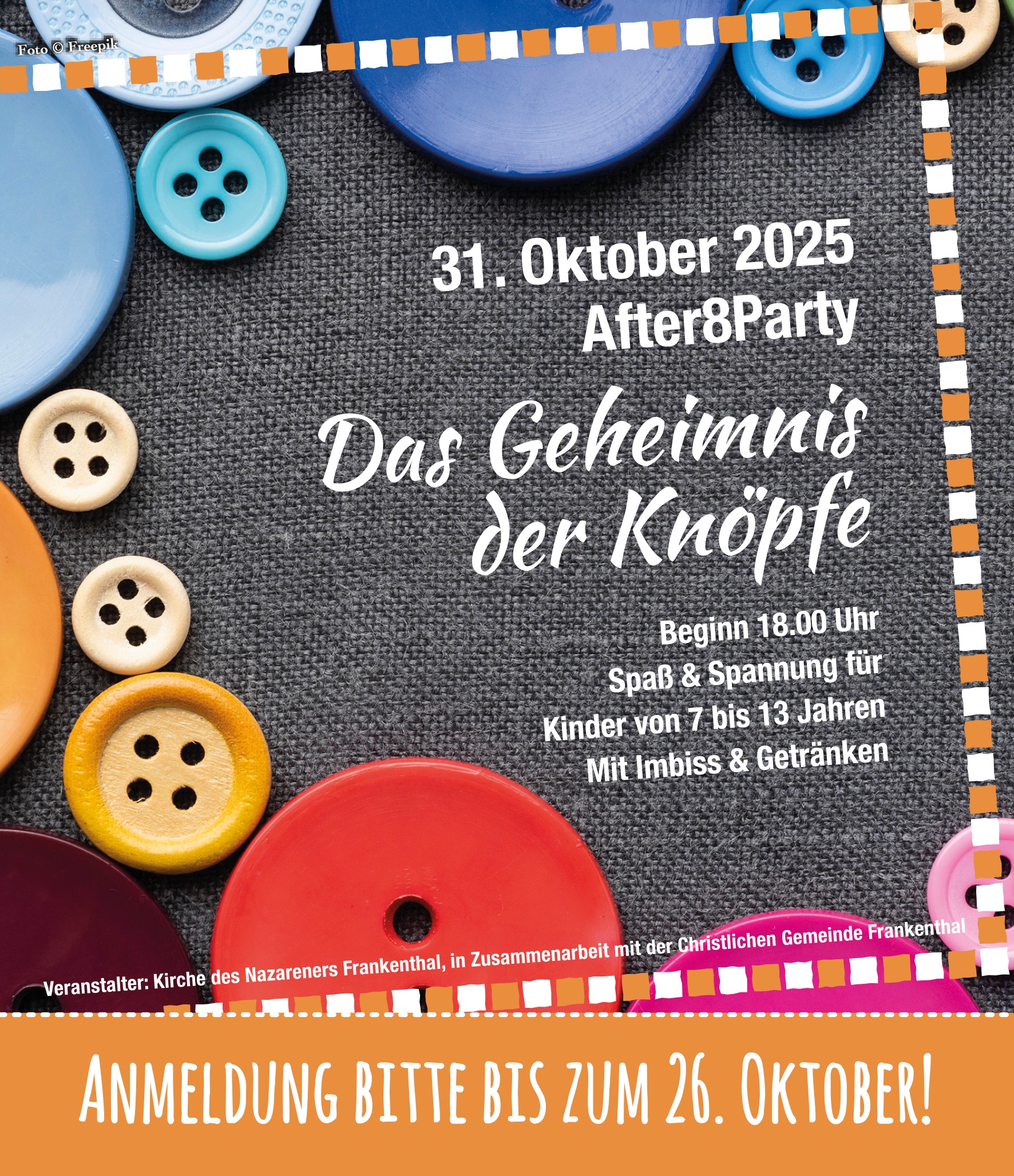 Kinderparty ohne Schock-Effekte an „Halloween”